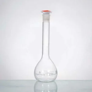 Flask Volumetric, Wide Mouth With Interchangeable Glass